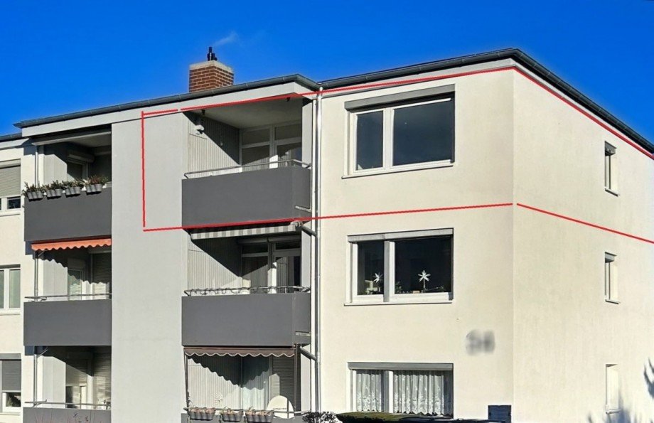 Au�enansicht Etagenwohnung Wolfenb�ttel