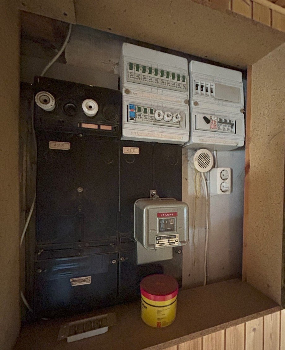 Elektroverteilung im Haus Einfamilienhaus Sch�ningen