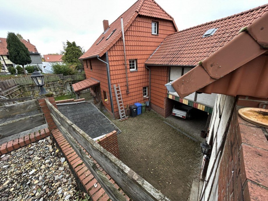 Blick aufs Haus Einfamilienhaus Sch�ningen