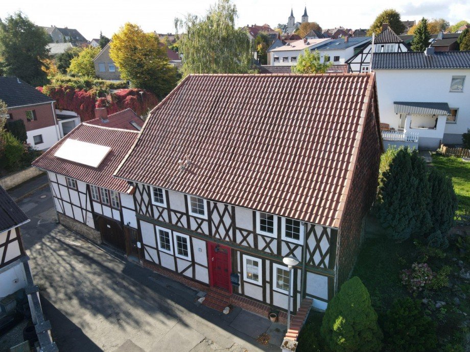 Blick von vorn Einfamilienhaus Sch�ningen