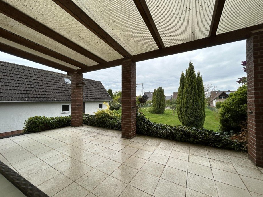 �berdachte Terrasse Einfamilienhaus Sehlde