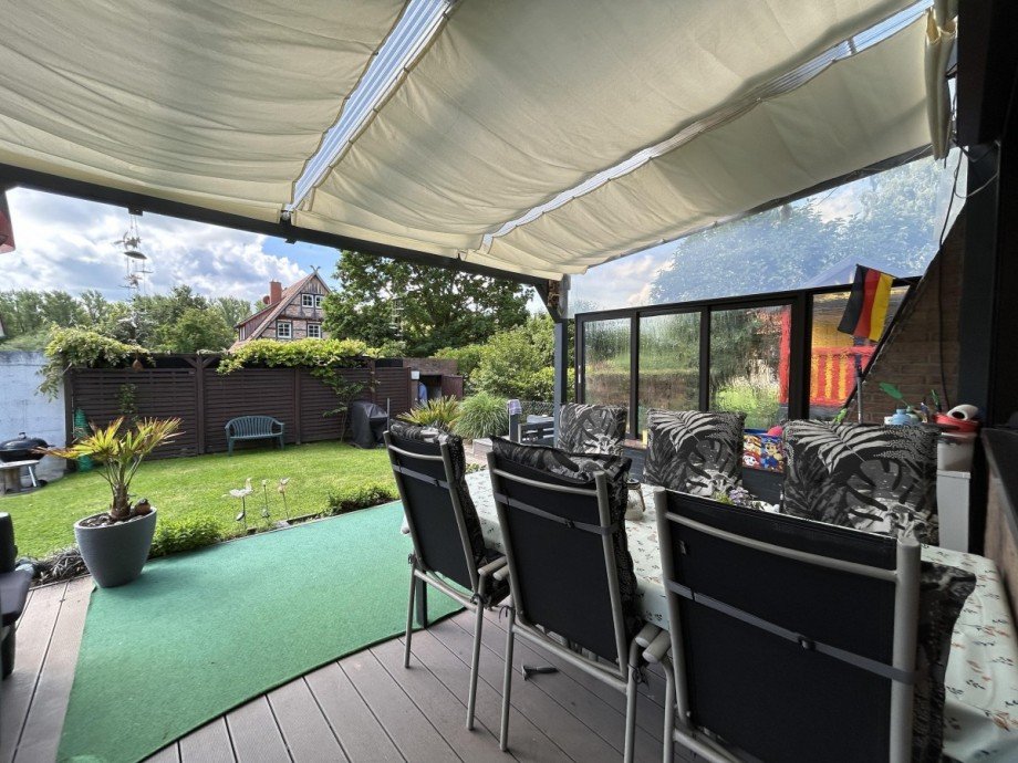 Terrasse Doppelhaush�lfte Salzgitter