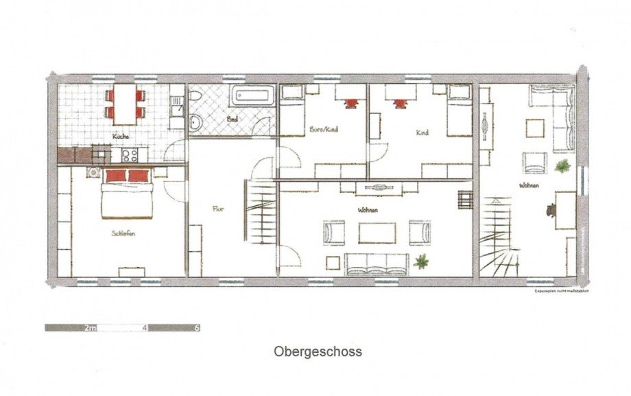 Obergeschoss Mehrfamilienhaus Winnigstedt